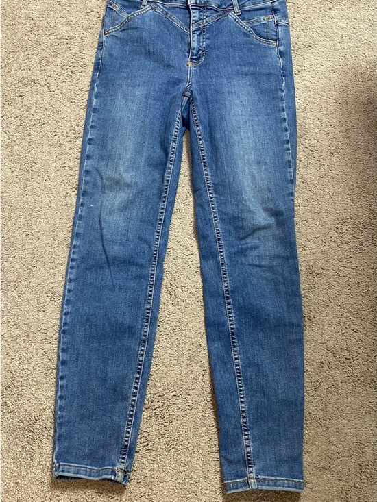 We The Free Denim - We The Free Medium Blue Ankle Jeans Daybreak Boho Seam sexy